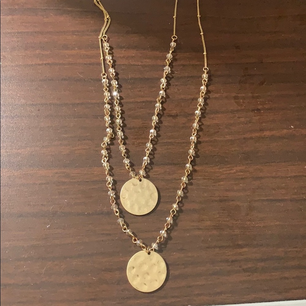 Two Layer Gold Necklace